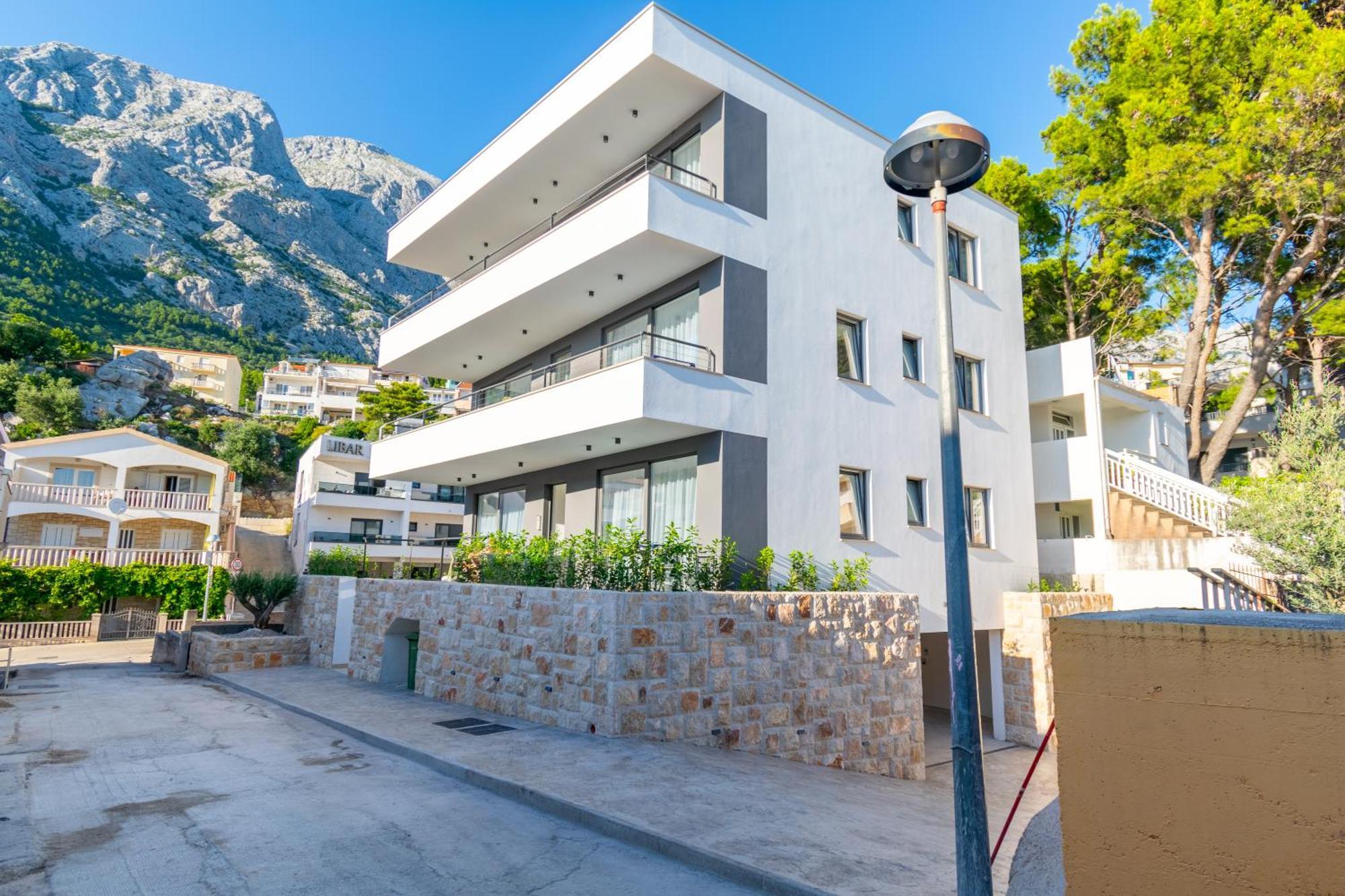 Apartmani Pino 1 Baška Voda Exterior foto